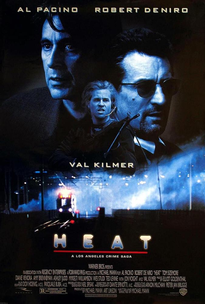 Movie poster for Heat (1995) 30th Anniversary