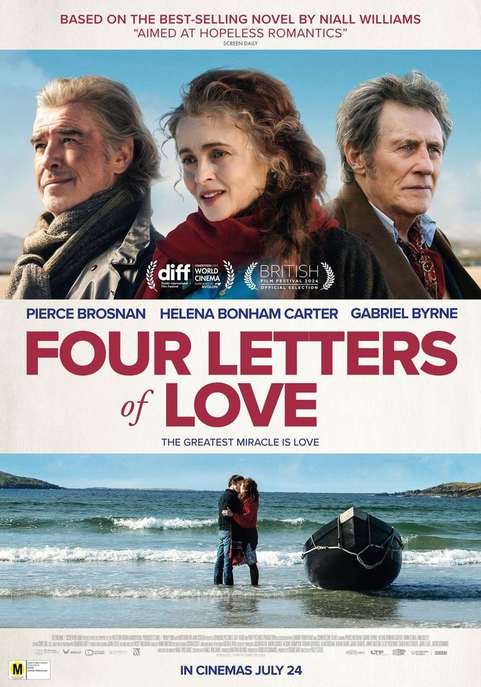 Movie poster for four letters of love