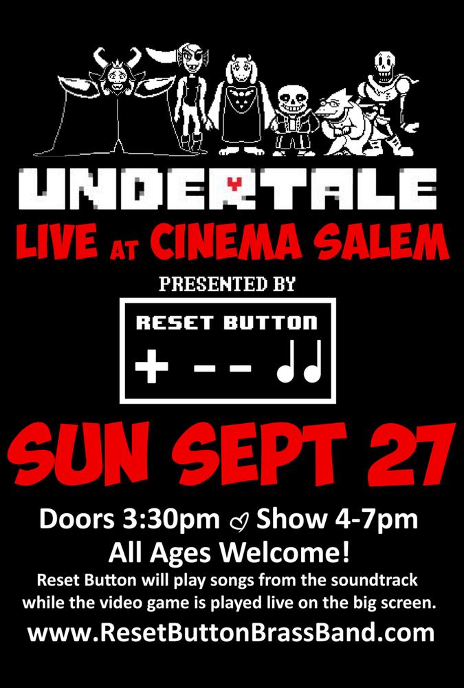 Reset Button Brass Band Presents "Undertale Live"