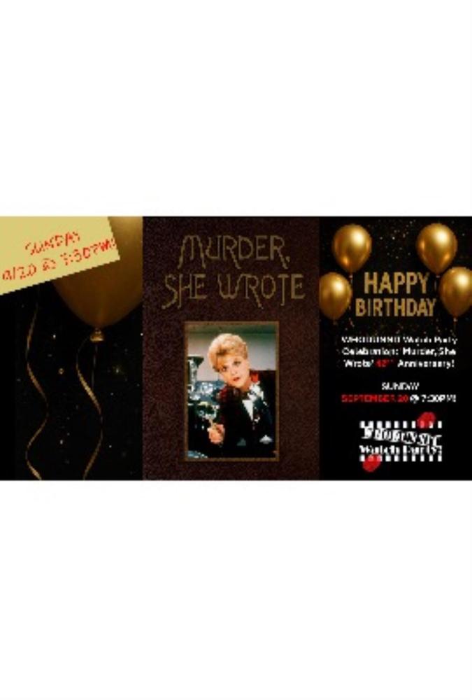 'Murder, She Wrote' Anniversary Celebration!