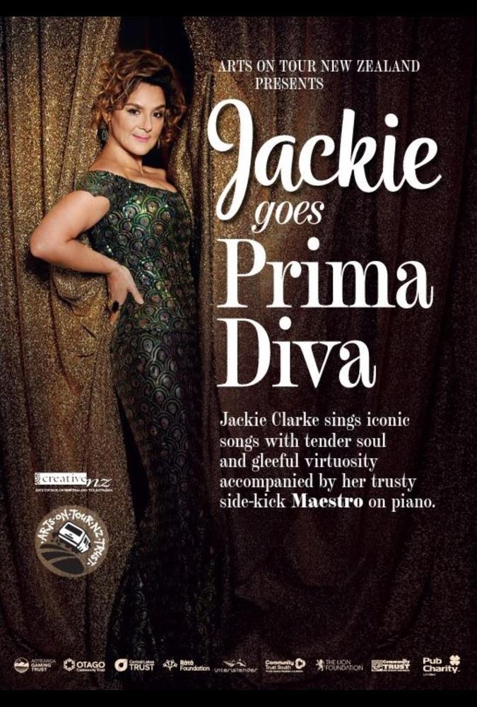 Movie poster for Jackie Clark Goes Prima Diva