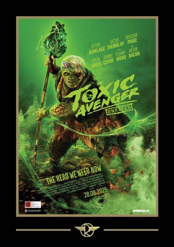 The Toxic Avenger 2025 critics and awards consideration poster