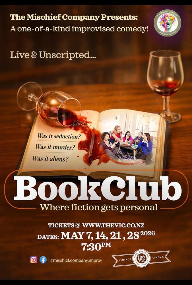 Movie poster for Book Club - Live Improvised Comedy