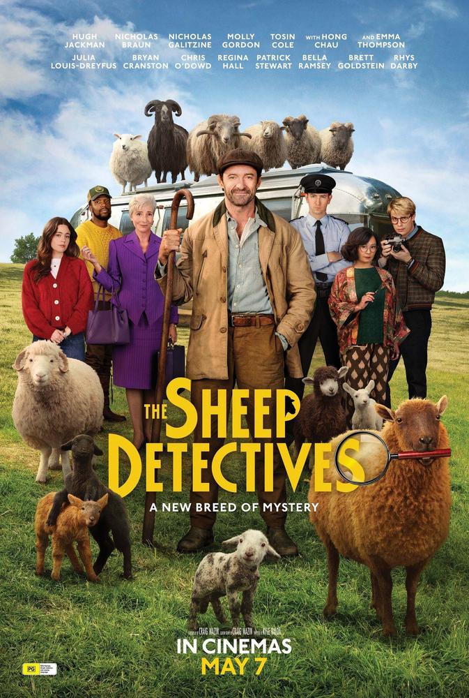Movie poster for The Sheep Detectives