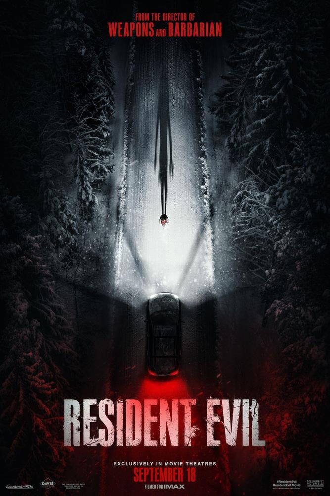 Resident Evil poster — coming soon to West Mall 7 Theatres in Sioux Falls