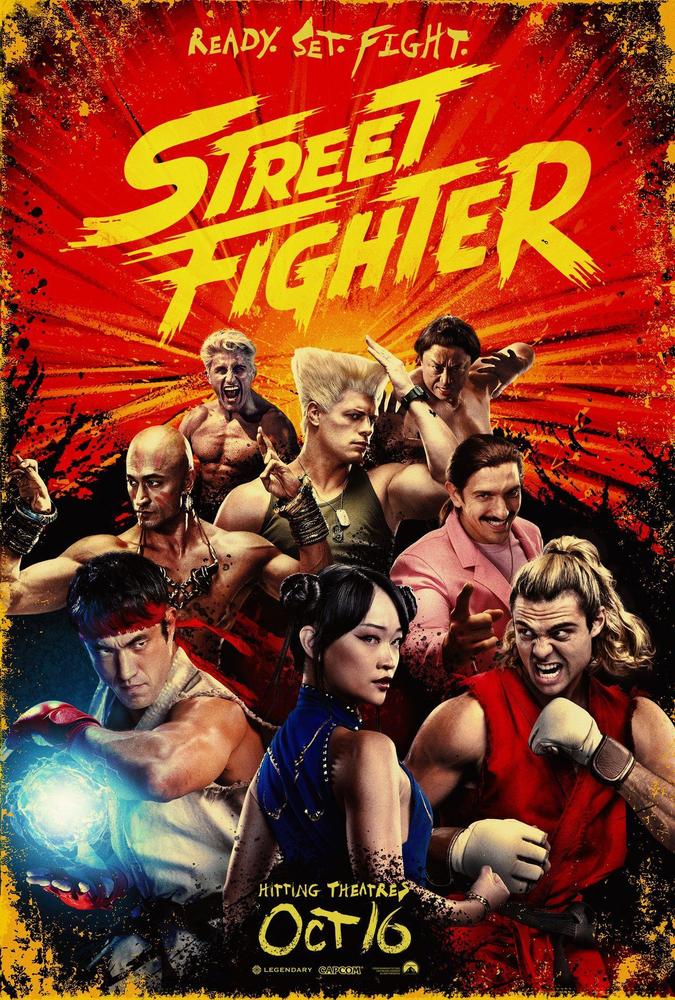 Street Fighter poster — coming soon to West Mall 7 Theatres in Sioux Falls